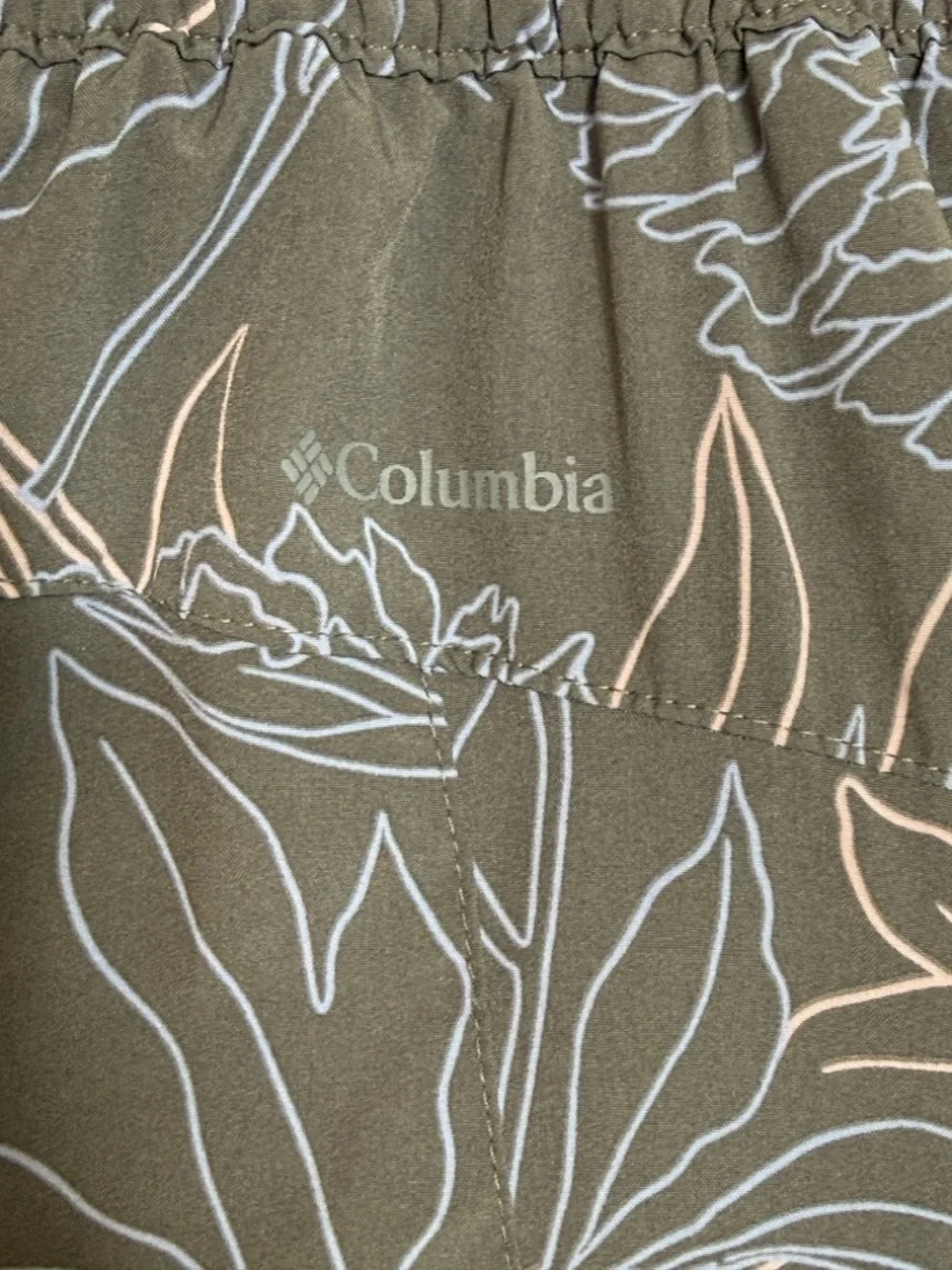 Columbia Skort Grey with Pink & Blue Floral Sz Small - Picture 3 of 8